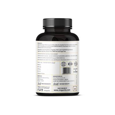 Zingavita Omega 3 Fish Oil 1000 mg Softgel Capsule 60's - Omega Fish Oil Fatty Acids