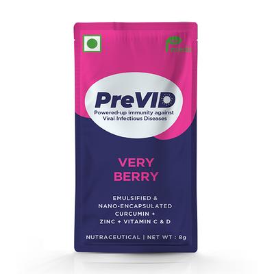 Previd Sugar Free Immunity Booster Shot - Assorted Flavour (Pack of 30 x 8 gm) - Multi-Vitamins