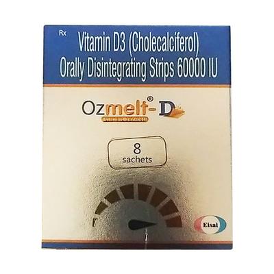 OZMELT D Oral Disintegrating Strips 8's - Supplements-Vit