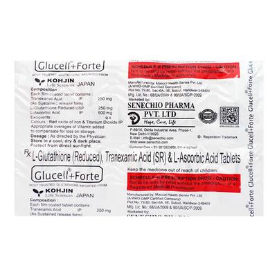 GLU CELL + FORTE Tablet 10's - Supplements-Vam