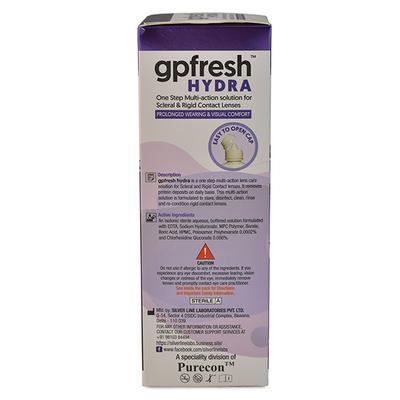 Silver Line gpFresh Hydra pH Balanced Contact Lens Solution 380 ml - Lens Solution