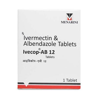 Ivecop AB 12 Tablet 1'S - Parasitic Worms-Ant