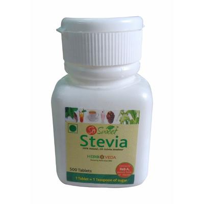 So Sweet 100% Natural Sugarfree Sweetener Stevia Tablets 1000's - Sugar Substitute
