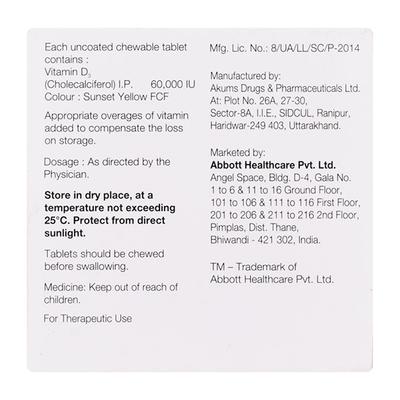 VITAFRIEND D3 Tablet 4's - Supplements-Vit