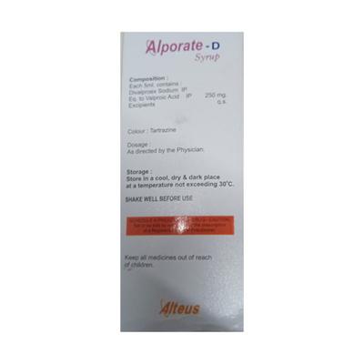 ALPORATE D Syrup 200ml - Epilepsy/Convulsion-Ant