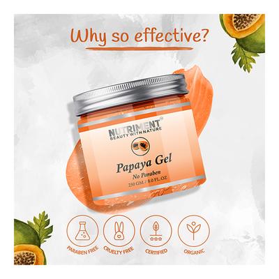 Nutriment Face Gel - Papaya 250 gm - Face Gels