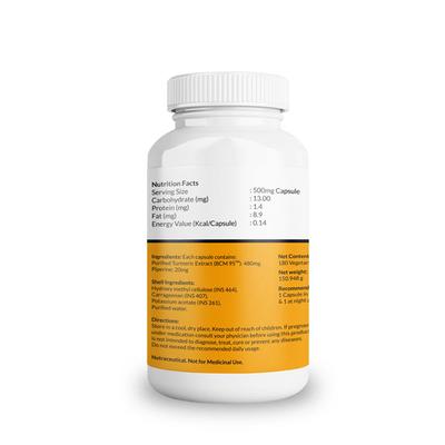 Aiwo Curcumin Rich 500 mg Capsule 180's - Herbal Dietary Supplement