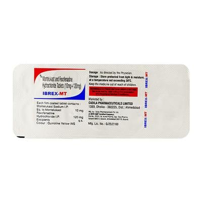IBREX MT Tablet 10's - Allergies-Ant