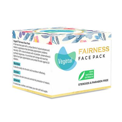 Vegetal Fairness Face Pack 50 gm - Face Packs