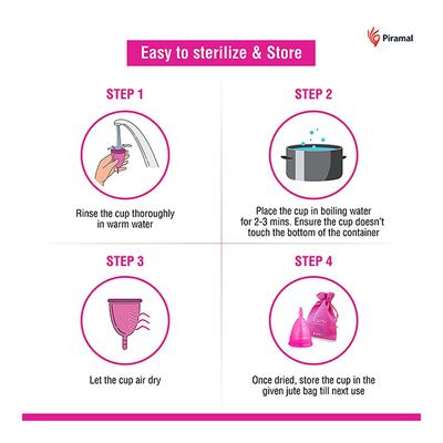 i-activ Menstrual Cup (L) - Menstrual Cups
