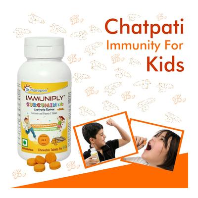 Dr. Morepen Immuniply Curcumin Chatpata (Kids) 50's - Health Products