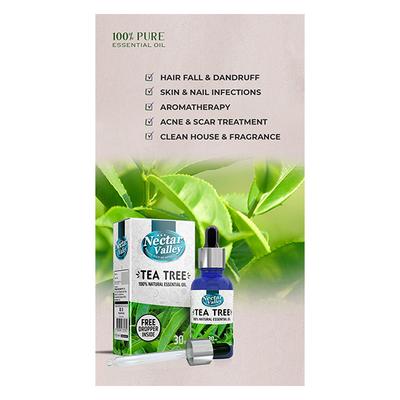 Nectar Valley Tea Tree Essential Oil 30 ml - Essential Oils