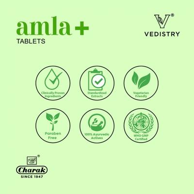 Vedistry Amla+ Tablet 60's - Pure Herbs