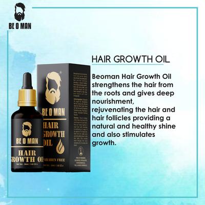 Beoman Anti Hair Fall Combo (Shampoo 1's + Oil 1's + Cream 1's) - Shampoos