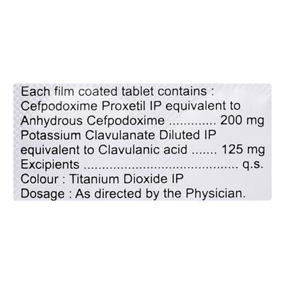 PROXTL CV Tablet 10's - Bacterial Infections-Cep