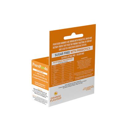 PureFoods VIT C-PB Gummies - Orange Flavour 30's - Calcium And Minerals