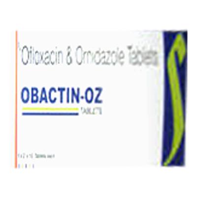 Obactin OZ Tablet 10'S - Bacterial Infections-Qui