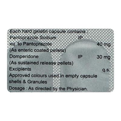 PANVERGE D Capsule 10's - Ulcer/Reflux/Flatulence-Aaa