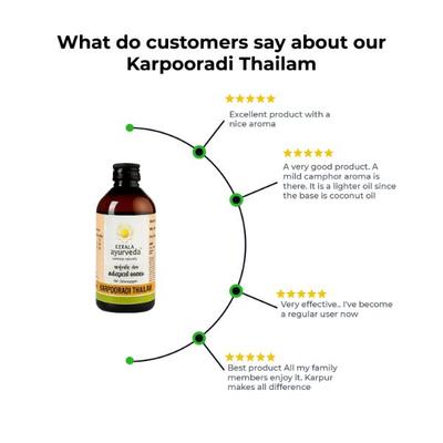 Kerala Ayurveda Karpooradi Thailam 200 ml - Speciality Medicines