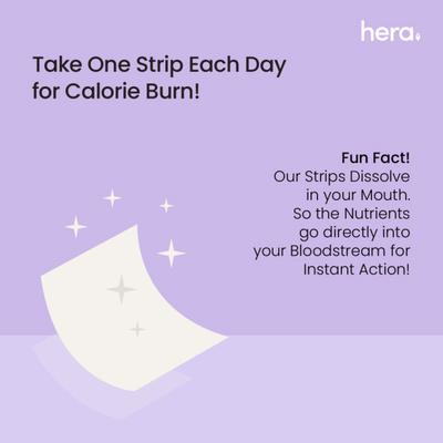 Hera Fast Metabolism Health Supplement Strips - Mixed Berry Flavour (Pack of 2 X 30's) 1's - Multi-Vitamins