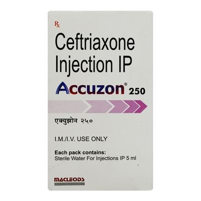 Accuzon 250mg Injection 1's - Bacterial Infections-Cep