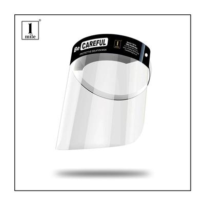1Mile Protective Face Shield - Be Careful (200 Micron) 10's - Surgical Consumable