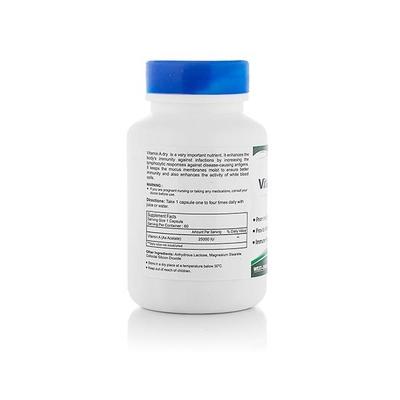 HealthVit Vitamin A Dry 25000 Iu Capsules 60's - Multi-Vitamins