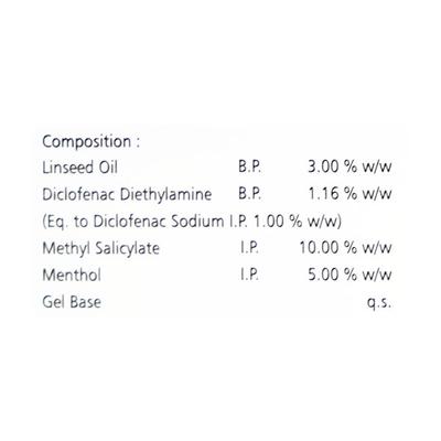TRP Gel 30gm - Pain relief-Nsa