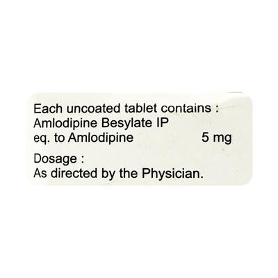 AMFIRST 5 Tablet 15's - Hypertension-Cal