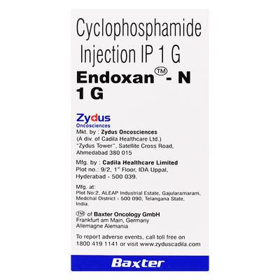 Endoxan N 1gm Injection 1's - Cancer Oncology-Cyt