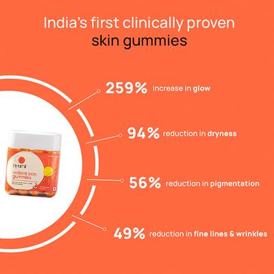 Nyumi Radian Skin Gummies 250 gm - Hair & Skin