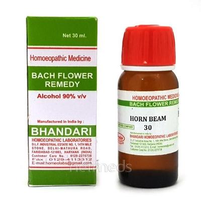 Bhandari Bach Flower Horn Beam 30 Liquid 30 ml - Bach Flower