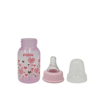 Pigeon Peristaltic Clear Nursing Bottle Rpp - Pink (Abstract) 120 ml - Feeding & Nursing