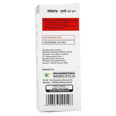 MOXITAK LP Eye Drops 5ml - Eye Infections-Eaa