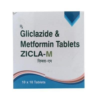 Zicla M Tablet 10'S - Diabetes-Ant