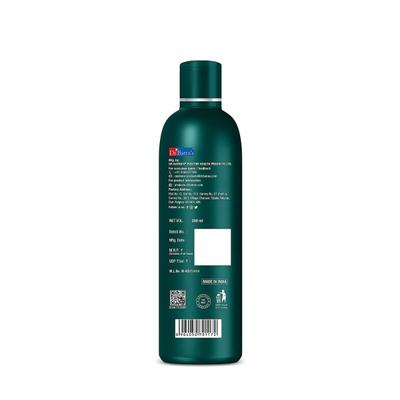 Dr Batra's Hair Fall Control Oil - Tulsi Extract, Brahmi Oil & Thuja (Pack of 2 x 200 ml) - Hair Oils
