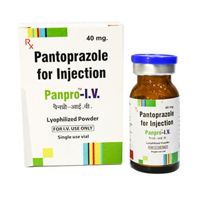 PANPRO IV 40 Injection 1's - Ulcer/Reflux/Flatulence-Aaa