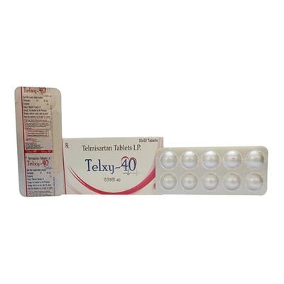 TELXY 40 Tablet 10's - Hypertension-Ang