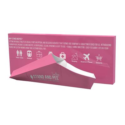 Sannap Stand and Pee Disposable Female Urine Director for Women -10's - Intimate Care