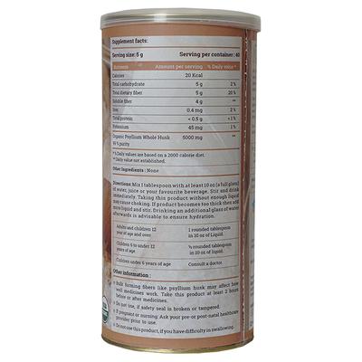 Geo-Fresh Organic Psyllium Whole Husk Powder 200 gm - Speciality Medicines
