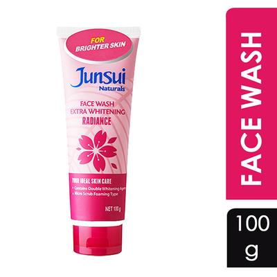 Junsui Naturals Radiance Extra Whitening Face Wash 100 gm - Face Washes
