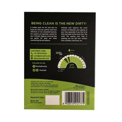 Pee Safe His & Her Natural Intimate wash Combo (100 ml & 105 ml) - Intimate Care