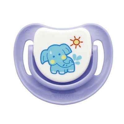 Pigeon Silicone Pacifier Step 2 - Elephant - Pacifiers & Teethers