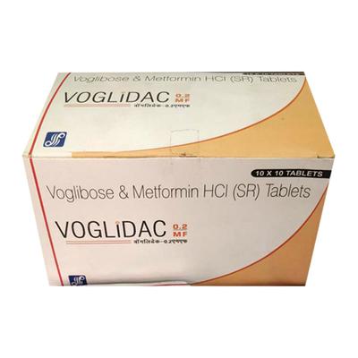 VOGLIDAC MF 0.2 Tablet 10's - Diabetes-Ant