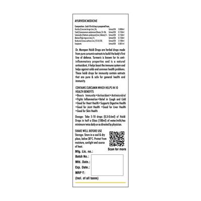 Dr.Morepen Immunity Booster Haldi+ Drop 32 ml - Health Products