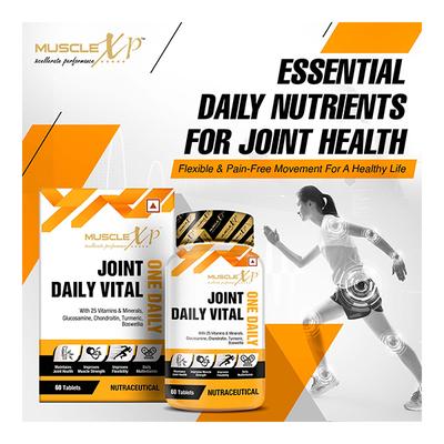 MuscleXP Joint Daily Vital One Daily MultiVitamin Tablet 60's - Calcium And Minerals