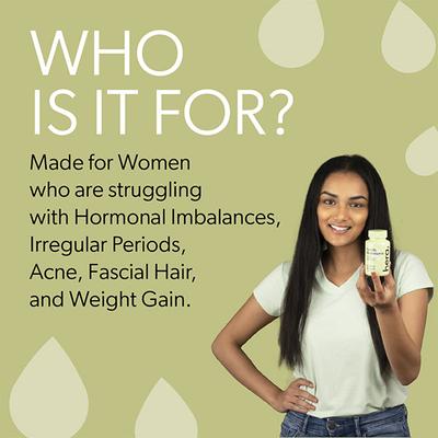 Hera Healthy Hormone Capsule Bundle (No More PCOD + Calcium Core + Omega One) - Women Health