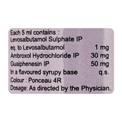 DOT COUGH LS RASPBERRY FLAVOUR Syrup 100ml - Cough And Cold-Cou