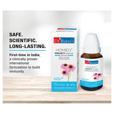 Dr Batra's Homeo+ Immunity Oral Drops (Pack 5 x 30 ml) - Speciality Medicines