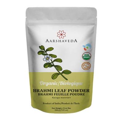 Aarshaveda Organic Brahmi Powder 200 gm - Pure Herbs